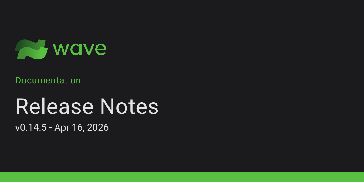 Release Notes | Wave Terminal Documentation